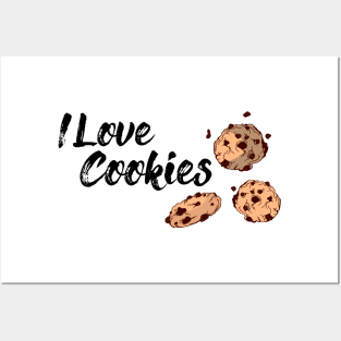 I love cookies Posters and Art